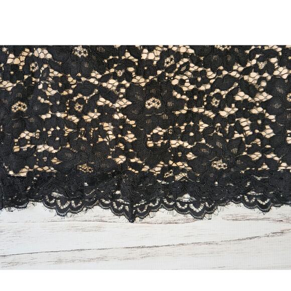 NBD X Nave Twins Strapless Lace Black Cocktail Dress Sz XS - Picture 3 of 7